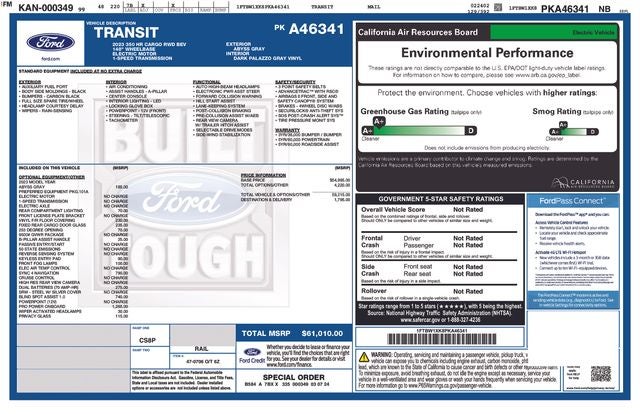 2023 Ford E-Transit-350 Base