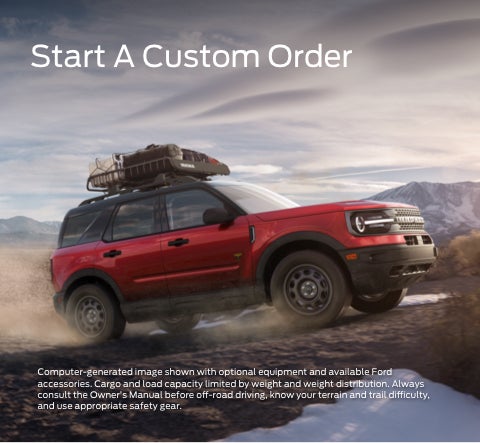Start a custom order | Thayer Ford in Bowling Green OH